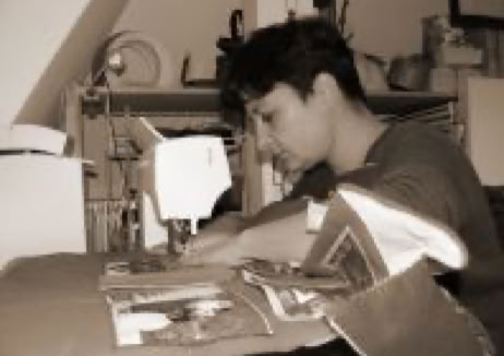 Textilkunst, textile Bilder, Art-Textile, Textilkunst aus Berlin, Berliner Künstler, Musik-Textil Christine Bünning, Buenning, Foto-Art-Textil